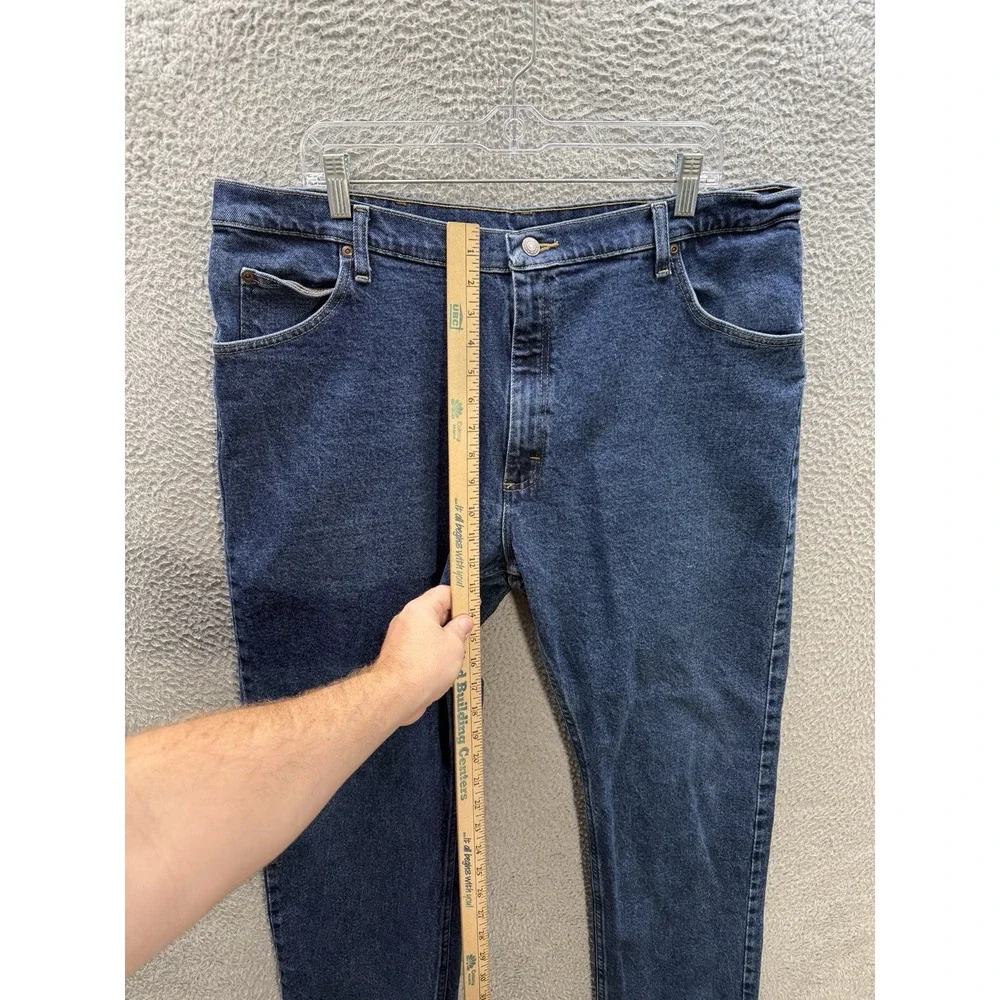 Wrangler Jeans Mens 40x30 Blue Denim Regular Fit Workwear‎ Western Barn Chore